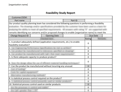 Feasibility Study Report - 16949Academy