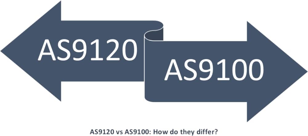 How does AS9120 differ from AS9100?