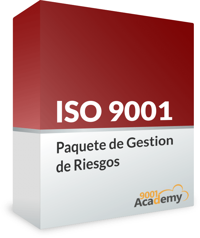 Paquete de Gestión de Riesgos ISO 9001:2015 - 9001Academy