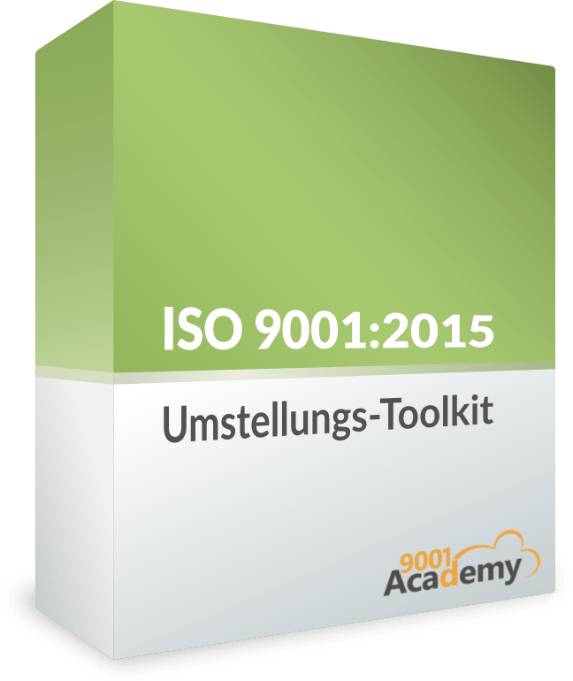 ISO 9001:2015 Umstellungs-Toolkit - 9001Academy