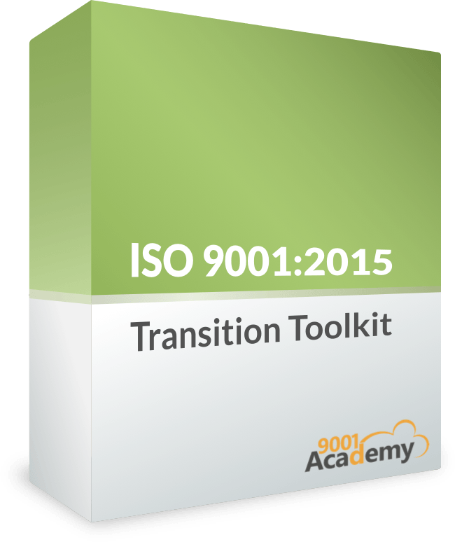 ISO 9001 Transition Toolkit - 9001Academy