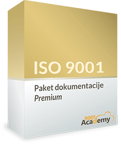 ISO 9001:2015 Paket dokumentacije Premium - 9001Academy