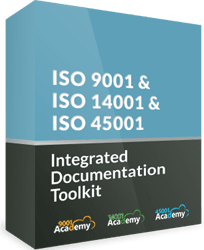 ISO 9001, ISO 14001 and ISO 45001 Integrated Documentation Toolkit - 9001Academy