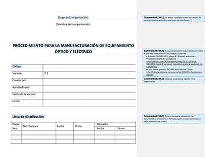 Paquete Integrado de Documentos para ISO 9001:2015 y ISO 14001:2015 - 9001Academy
