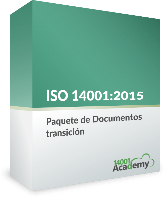 Paquete de documentos transición ISO 14001:2015 - 14001Academy