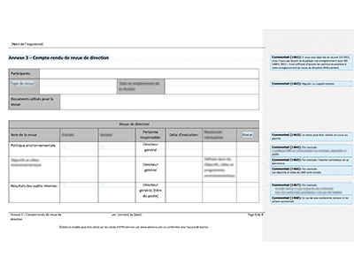 Boîte à Outils de Documentation ISO 14001 Premium - 14001Academy