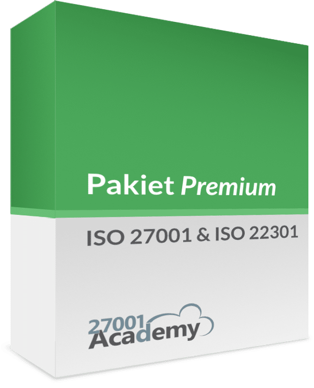 Pakiet Dokumentacji Premium dla ISO 27001 oraz ISO 22301 - 27001Academy