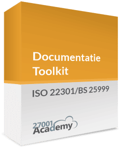 ISO 22301 Documentatie Toolkit - 27001Academy