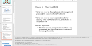 Consultant toolkit Training presentation for ISO 27001