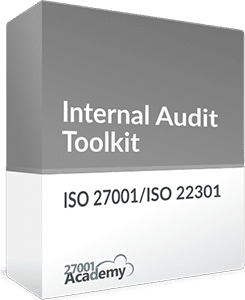 ISO 27001/ISO 22301 Internal Audit Toolkit - 27001Academy