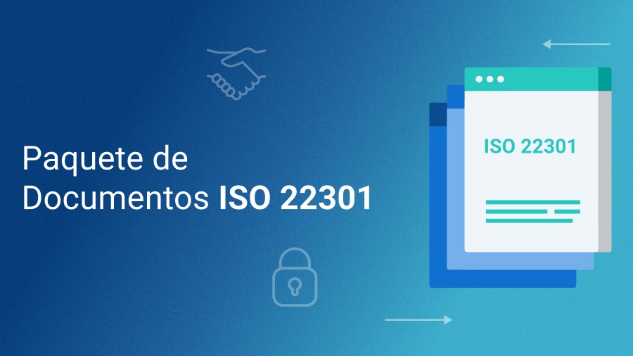 Paquete de documentos sobre ISO 22301 - 27001Academy