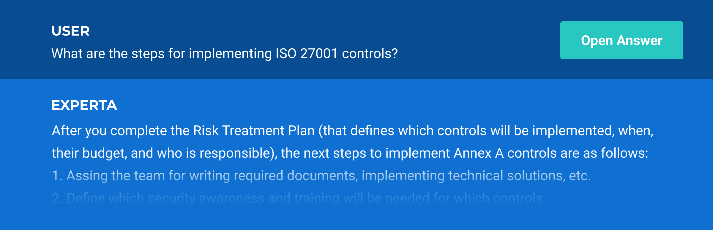 How to implement ISO 27001 Annex A controls by using AI - 27001Academy