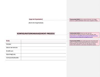 Konfigurationsmanagement-Prozess (ISO 20000) - 20000Academy