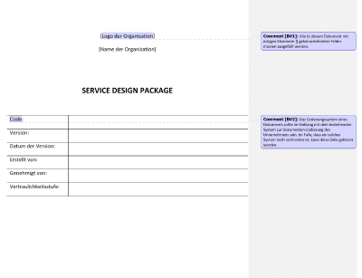 Service Design Package - 20000Academy
