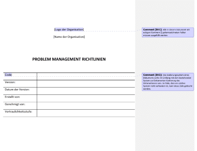 Problem Management Richtlinien - 20000Academy