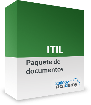 Paquete de documentos sobre ITIL® - 20000Academy