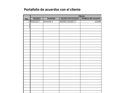 Portafolio acuerdos cliente (ISO 20000) - 20000Academy