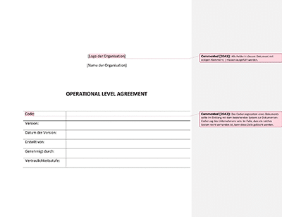 Operational Level Agreement (OLA) (ISO 20000) - 20000Academy