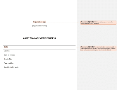 Asset Management Process (ISO 20000) - 20000Academy