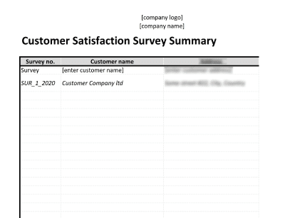 Customer Satisfaction Survey (ISO 20000) - 20000Academy