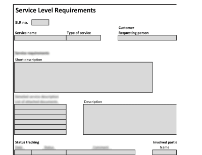 Service Level Requirements (ISO 20000) - 20000Academy