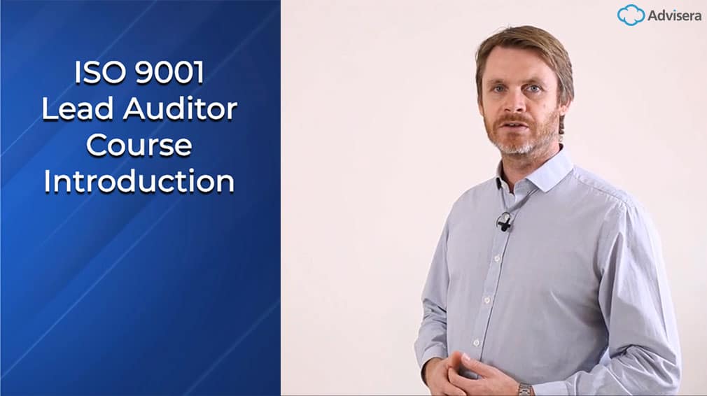 ISO 9001 Lead Auditor Course - Advisera