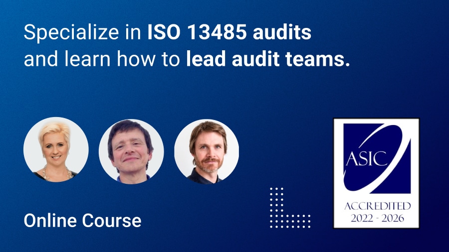ISO 13485 Lead Auditor Course - Advisera