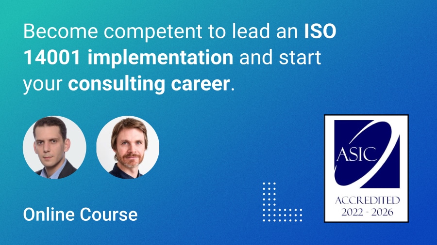 Corso sui Fondamenti della ISO 14001 - Advisera