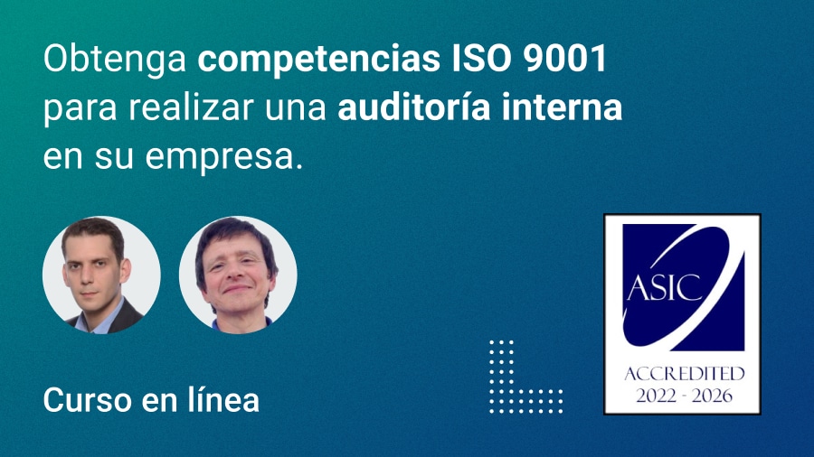 Curso Auditor Interno ISO 9001 - Advisera