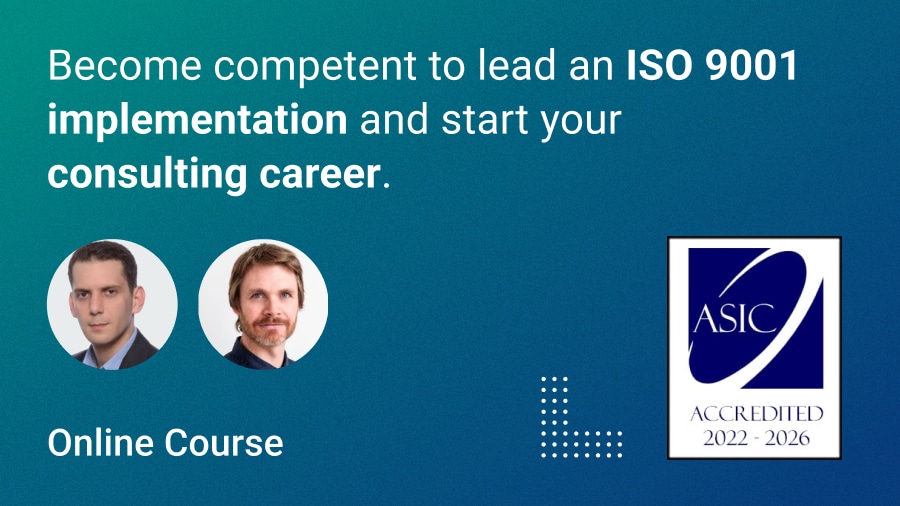 ISO 9001 Foundations Course - Advisera