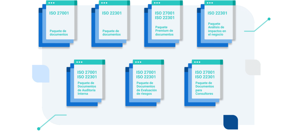 Vista previa gratuita de documentación ISO 27001 e ISO 22301 - Advisera