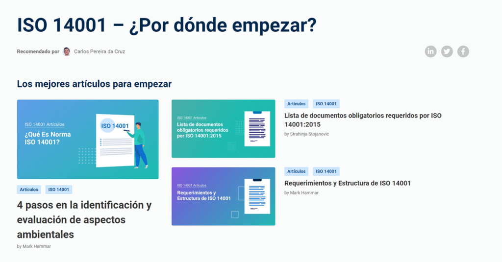 ISO 14001 – ¿Por dónde empezar? - Advisera