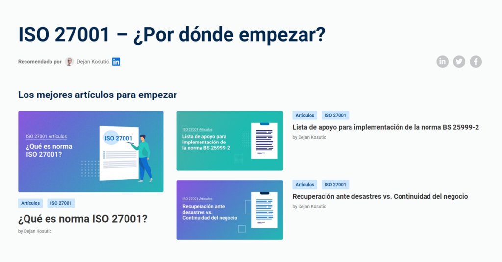 ISO 27001 – ¿Por dónde empezar? - Advisera