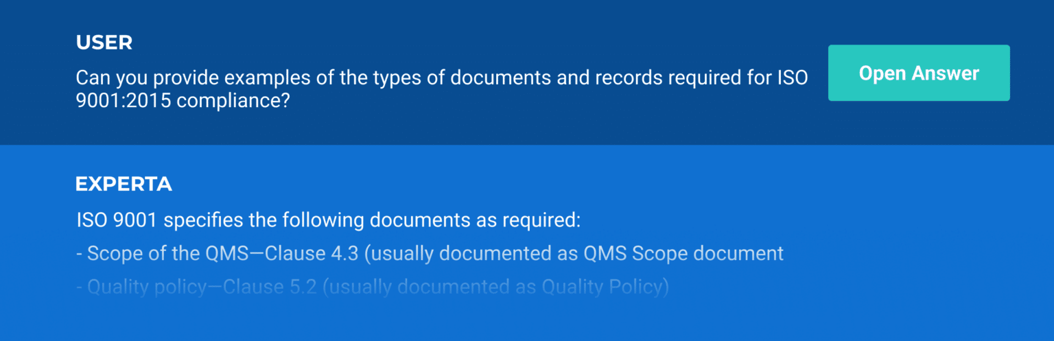 Iso Content Example Generative AI for ISO 9001 consultants – How can it help you?