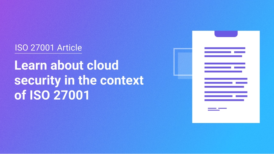 How to handle cloud security threats using ISO 27001 - Advisera