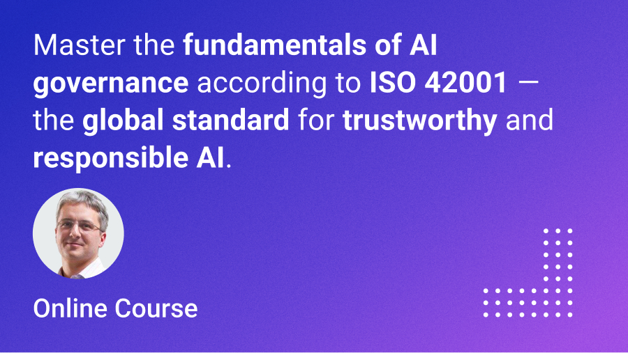 ISO 42001 Internal Auditor Training Course - Advisera