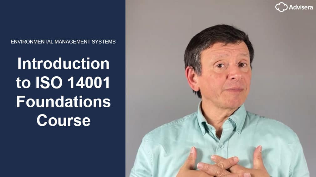 ISO 14001 Foundations Course - Advisera