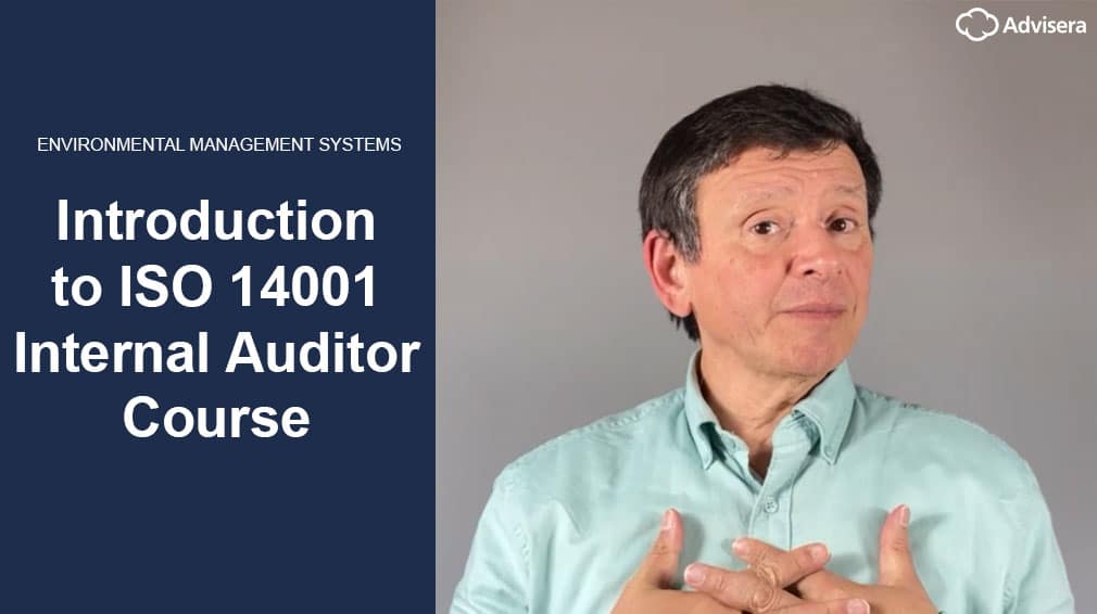 ISO 14001 Internal Auditor Course - Advisera