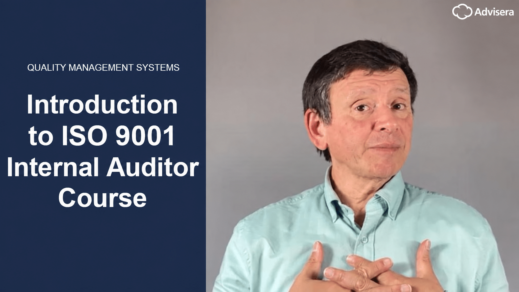 ISO 9001 Internal Auditor Course - Advisera