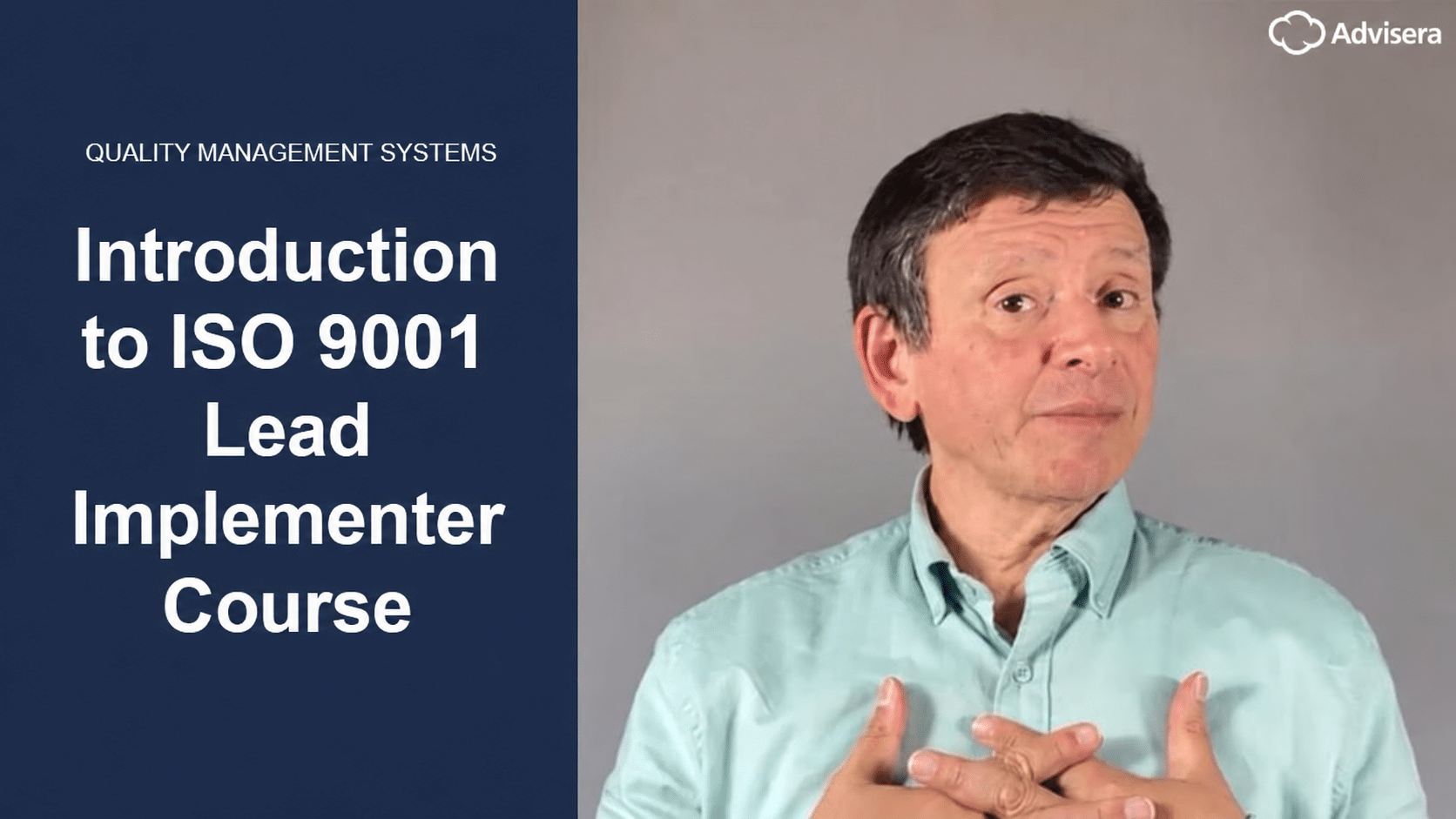 ISO 9001 Lead Implementer Course - Advisera