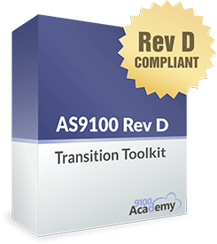 AS9100 Rev D Transition Toolkit - 9100Academy