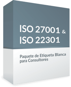 Paquete de Documentos ISO 27001 e ISO 22301 para Consultores