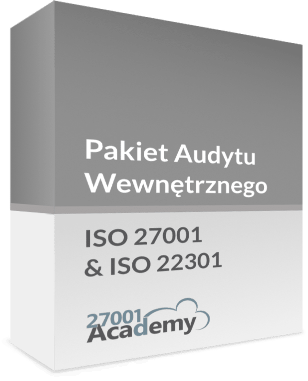 Pakiet Dokumentacji Audytu Wewnętrznego ISO 27001/ ISO 22301 - 27001Academy