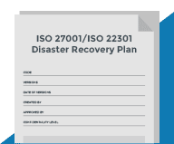 disaster recovery plan iso 27031