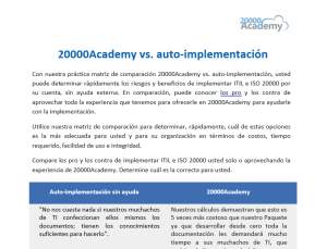 20000Academy vs. auto-implementaciónn