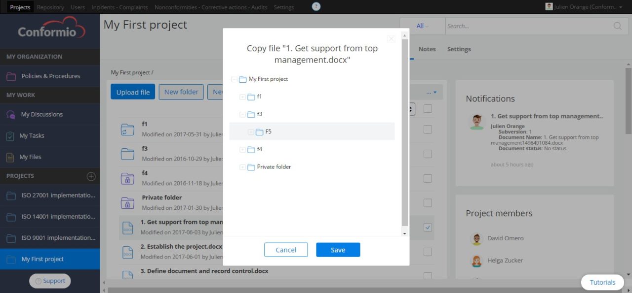 Copying files and folders - Support Center